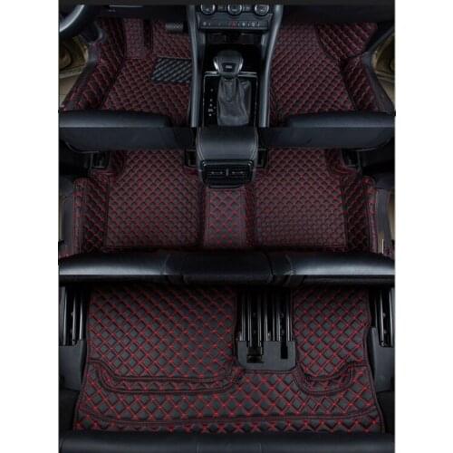 High quality! Full set car floor mats for Skoda KODIAQ 7 seats 2019 waterproof rugs carpets for Kodiaq 2018-2017,Free shipping