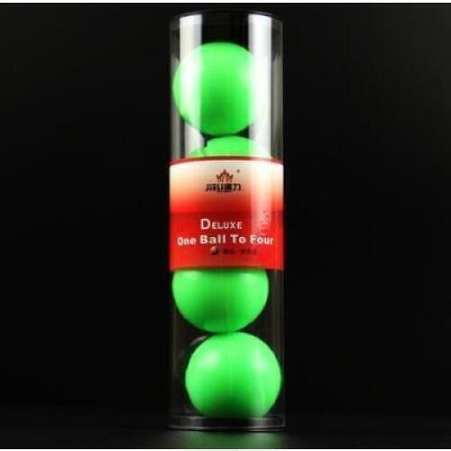 High quality Deluxe One Ball To Four Green (luminous version) Soft rubber Multiplying Balls - Stage Magic Tricks,Close Up magic