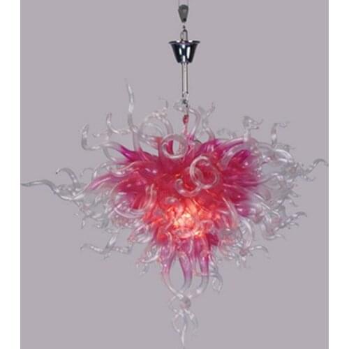 Moroccan Lamp Wedding Centerpieces Italian Designer Glass Pendant Lights New Arrival Warranty Pink Chandelier Home Decoration