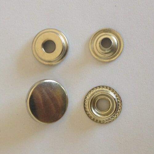 100 set Metal Snap Button Press Studs Fasteners Buttons Manual Installation Tool 201 Button 15mm Wholesales