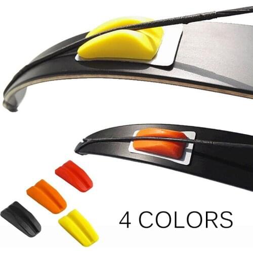 2pcs 40mm Archery Dampener Recurve Bow Limbsaver Soft Rubber Limb Vibration Dampener Shock Absorption Stabilizer Hunting tools