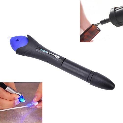 Quick Drying Glue Pen Liquid Glue Pen Plastic 5 Second Adhesive Artifact Uv Glue Pen 62G