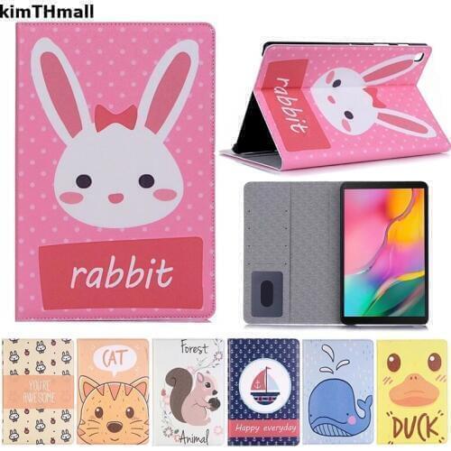 Case For Huawei mediapad m5 10.8" case Cartoon Smart flip leather Stand Card Tablet case For Huawei M5 Pro CMR-AL09 CMR-W09 W19