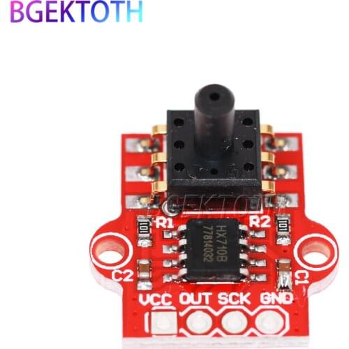 3.3-5V Digital Barometric Pressure Sensor Module Liquid Water Level Controller Board 0-40KPa Connect 2.5mm Soft Tube
