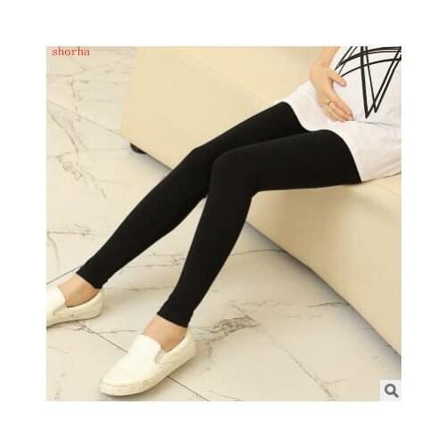 Hot Sale Good Quality Cotton Maternity Pants All Match Thicken Velvet Warm Winter Pants For Pregnant Women Big SizeM-XXL