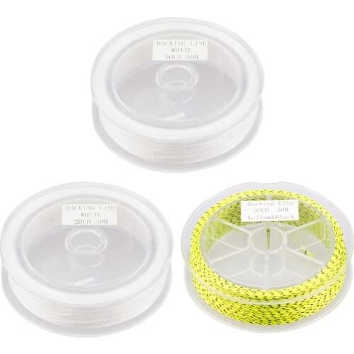 20/30LB Line Backing Fly Fishing Trout Line Replacement 8 Strand Braided Fishline Smooth Carp Fishing Tackle Accessories