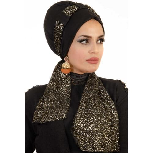2021 New Season Turkey Stylish Muslim Hijab Flowy Scarf Shawl Hijab Islamic Muslim Hijab Luxury Fashion Stylish And Elegant Design Trend Products For Women Can Be Used With Different Scarves