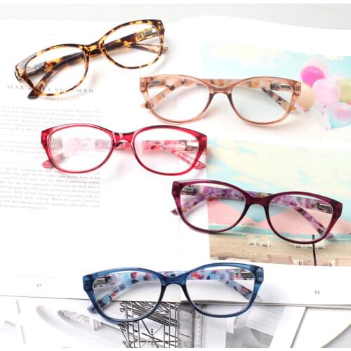 Henotin Floral Designs Fashion Reading Glasses Men Women Quality Spring Hinges Readers