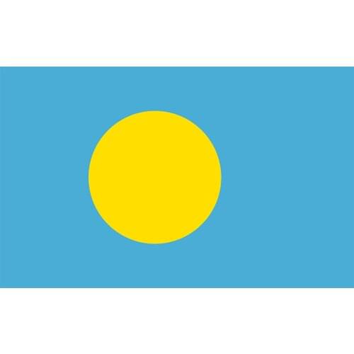 Yehoy hanging 90*150cm Republic of Palau Flag For Decoration