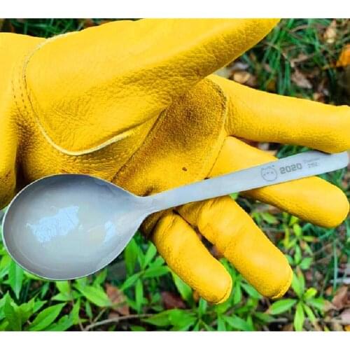 Outdoor portable pure titanium beer cup household juice cup hand-made pattern ice flower titanium cup single layer handy cup (wi