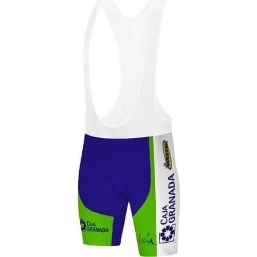 2021 Team Andalucia biking shorts men 20D gel pad Quick Dry Breathable Tight Bicycle Wear culotes cortos ciclismo hombre gel