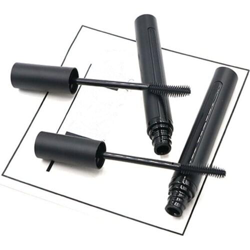 100pcs 6ml Empty Black Eyelash Tube Mascara Cream Vial/Container Fashionable Refillable Bottles Makeup Tool Accessories