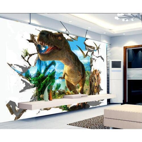 3d wallpaper custom mural non-woven 3d room wallpaper 3 d dinosaur broken wall paintings murals photo 3d wall mural wallpaper
