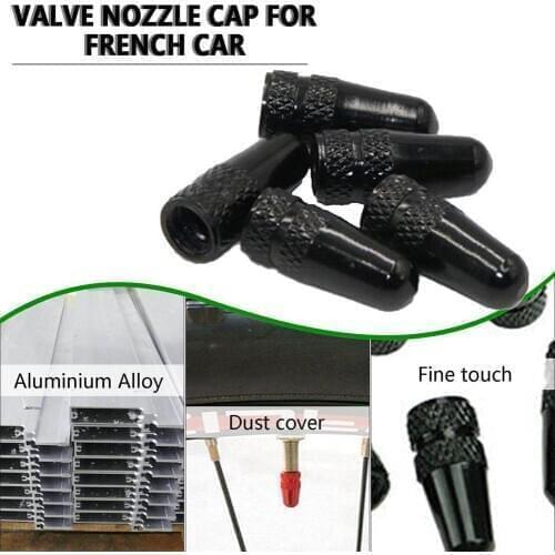5Pcs Bike Bicycle Wheel Rim Tyre Stem Air Valve Cap For French Valve Dust Cap Cover Presta T1J1