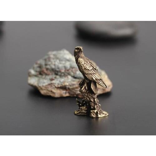 Águilas, águilas, colgantes de bronce, adornos para coches, llaveros, artesanías