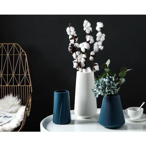 European-style Vases Home Decorations Anti-ceramic Vase Plastic Non-breakable Wedding Decoration for Hydroponic Plants Creative