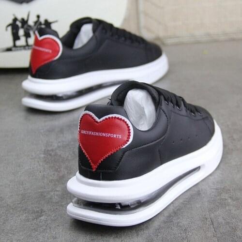 Students' White Muffin Shoes Childrens 2021 New Pair Inner High Board Shoes