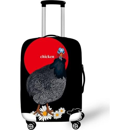 Elastic Luggage Protective Cover Case For Suitcase Protective Cover Trolley Cases Covers 3DTravel Accessories Daisy Pattern G111