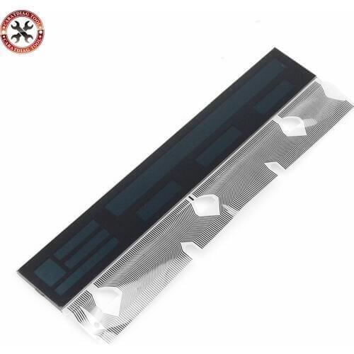 Speedometer Instrument LCD & Pixel Repair Ribbon Cable for BMW E53 X5 E39 E38 2001-2003 Silver carbon for bmw lcd display