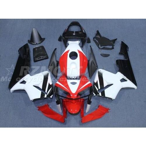 4 Free Gifts Injection mold New ABS Fairings Kit Fit for HONDA CBR600RR F5 2005 2006 05 06 bodywork set Red black white