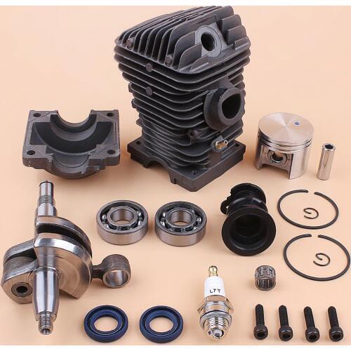 Engine Motor Cylinder Piston Crankshaft Bearing Kit for Stihl 023 025 MS230 MS 250 MS 250 MS 230 42.5mm Gas Chainsaw Rebuild Set