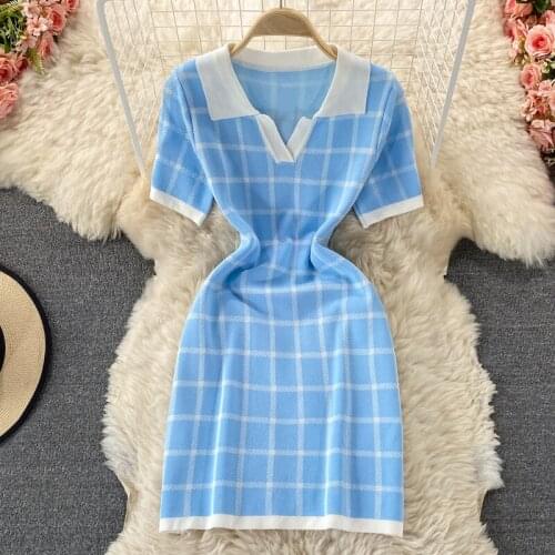 KOROBOV Summer Dresses In A Cage