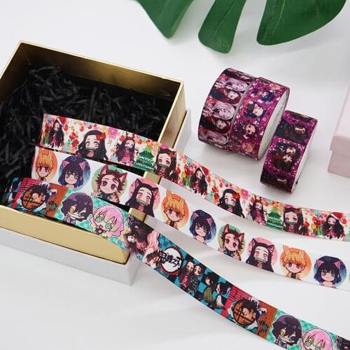 Cartoon Printed Grosgrain Ribbon 45442