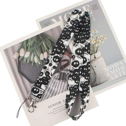 MD470 DMLSKY Cartoon fashion Lanyard Keychain Lanyards for keys Badge ID Mobile Phone Rope Neck Straps Accessories Gifts