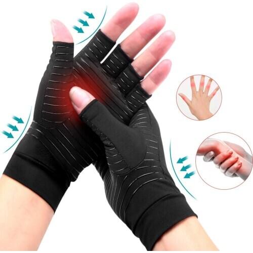 Fashion Hot Sale Copper Fiber Glovess Anti Slipping Working Garden Glovess