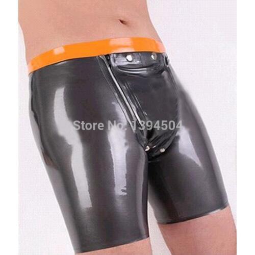 2017 New Arrival Sexy male Costumes strong Hot Latex Pants Men Sexy With Codepiece Trousers Leggings Free Shipping