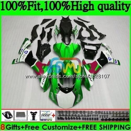 OEM Injection For YAMAHA YZF R1 1000 YZFR1 15 16 17 129BS.49 YZF-1000 Black green YZF R 1 YZF1000 YZF-R1 2015 2016 2017 Fairing