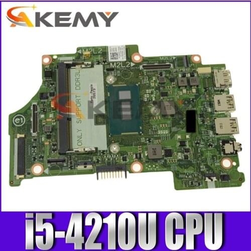 Original Laptop motherboard For DELL Inspiron 7348 i5-4210U Mainboard CN-03V489 03V489 13321-1 SR1EF DDR3