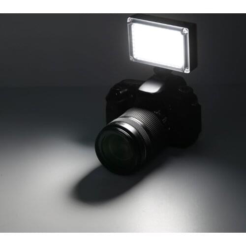 Drop Wholesale Bright Shoot DVFT-96 LED Video Light For Camera DV Camcorder Minolta