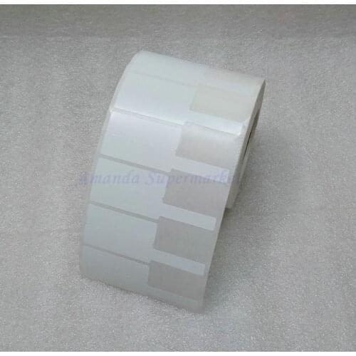 Network Cable Label Sticker 70*24mm 1000 Pieces PET Material White Color P Shape Waterproof Tear resistant