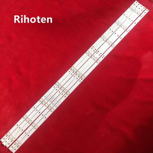 1 set=5 pcs LED Strips LB-PM3030-GJCD505X9AH22-Y for Phi lips 50pug6102 / 78 50PUF6102/T3 9leds