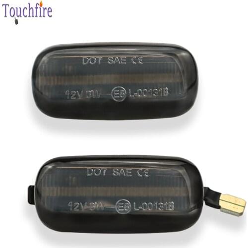 2PCS Led Dynamic Side Marker Turn Signal Light Sequential Blinker Light Marker For Audi A3 S3 8P A4 S4 RS4 B6 B7 B8 A6 S6 C5 C7