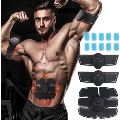 Abdominal Toning Belt Muscle Massager Training Body Shaper Unisex Fitness Training Gear for Abdomen/Arm/Leg Training Home Office