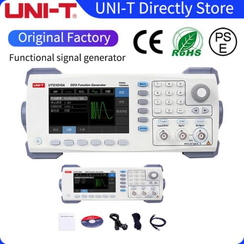 UNI-T UTG1010A Original Function/Arbitrary Waveform Generator/Single Channel/10MHz Channel Bandwidth/125MS/s Sample Rate