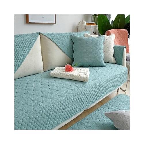 New four seasons universal double-sided cotton sofa cushion high-grade cotton sofa cover towel back cover