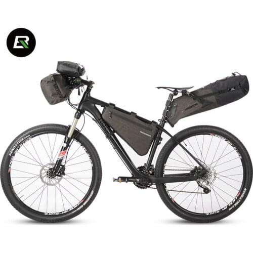 Rockbros Bike Bag Waterproof Rainproof Series Bicycle Bag Cycling Front Frame Tube Saddle Bag Handlebar Bags Bike Accessories