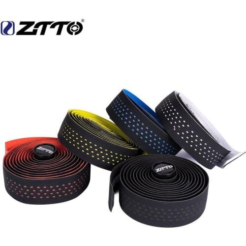 ZTTO Soft Road Bike Bicycle Handlebar EVA PU Bar Tape Professional Cycling Damping Anti-Vibration Wrap