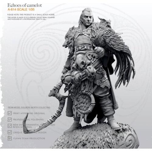 50mm 1/35 Resin model kits figure colorless and self-assembled A-614