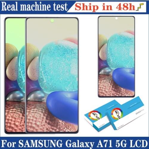 6.7'' 100% Original Super AMOLED Display for Samsung A71 5G A716 A716U Full LCD Touch Screen Digitizer Assembly Repair Parts