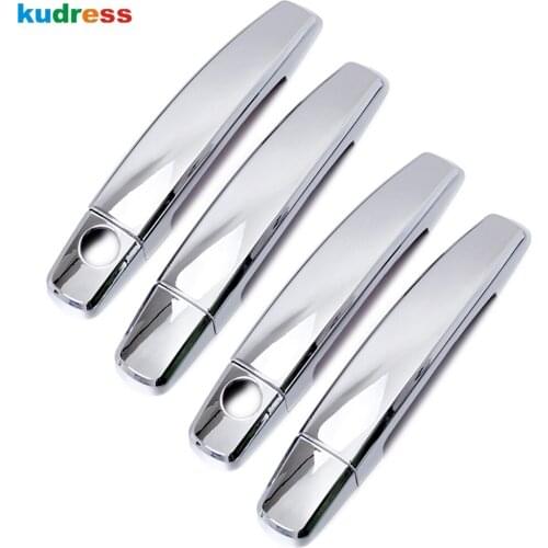 For Chevrolet Aveo Sonic 2011 2012 2013 2014 2015 2016 ABS Chrome Side Door Handle Cover Trim Car Styling Accessories 8pcs