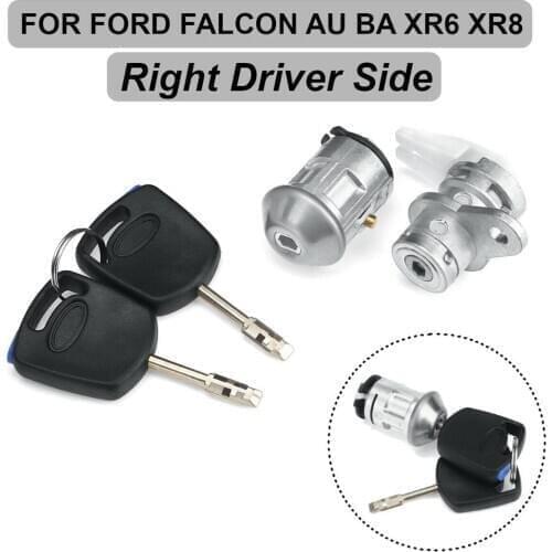 AU IGNITION BARREL DRIVER Right DOOR LOCK & KEYS SET FORD FALCON AU BA XR6 XR8