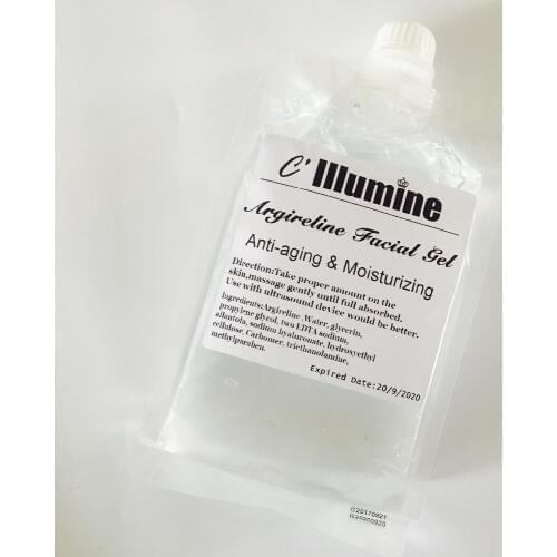 Argir line Essence Facial Body Anti Aging Ultrasound Gel Acetyl Hexapeptide Skin Massage Gel For Beauty Salons 980g