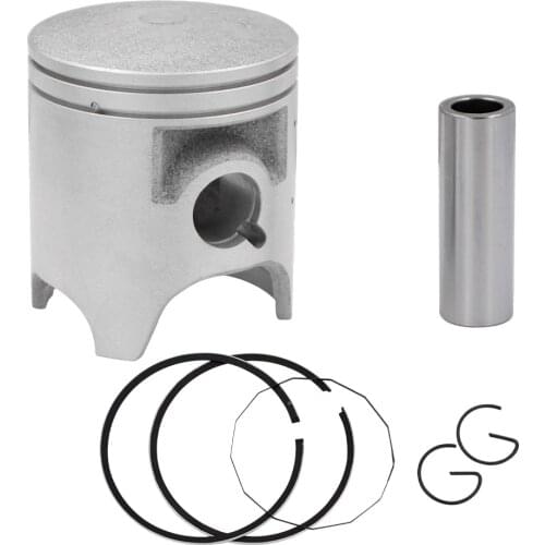 STD +25 +50 Motorcycle Piston & Ring & Clip Kit For YAMAHA TZR125 1987-1992 DT125R 1988-1999 R1-Z 1991-1992 TZR 125 DT 125R