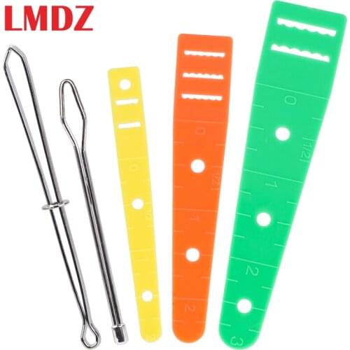 LMDZ 5Pcs/Set Plastic Elastic Band Threader Manual Sewing Tools DIY Needle Working Cloth Household Sewing Accessories