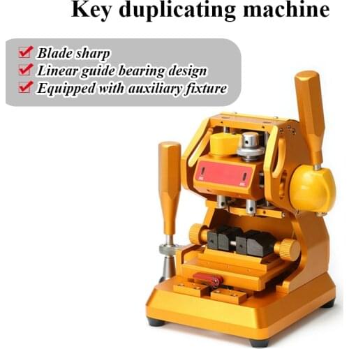 Key duplicating machine / Key cutting machine drilling machine / Used to make car door key locksmith tools / Mini key machine