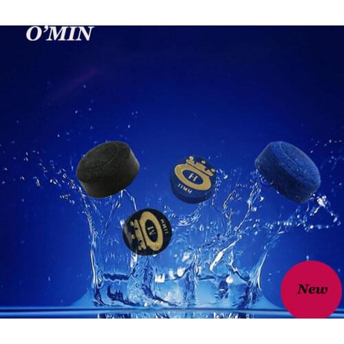 New Arrival One Piece OMIN Snooker Cue Tip 11mm M S H Black Blue Billiard Accessories Cue Tips Durable Made in Japan 2019